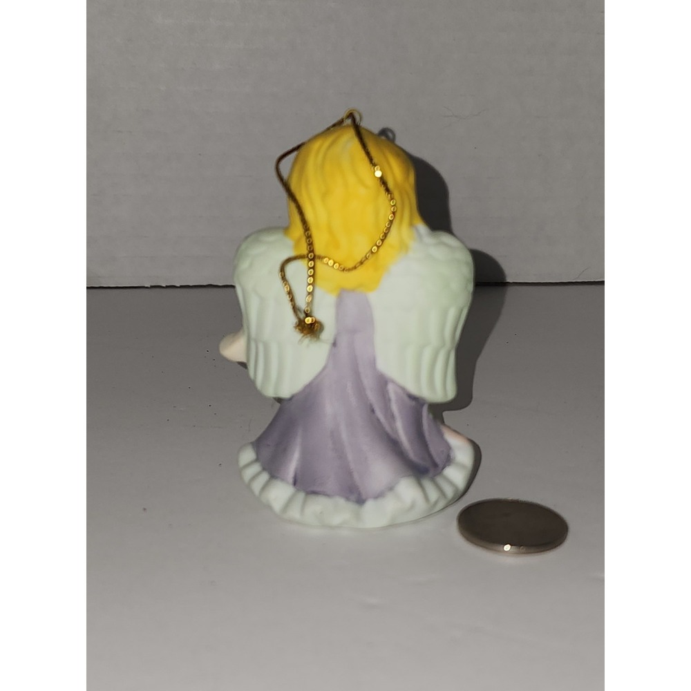Vintage Angel Ceramic Christmas‎ Angel  Ornament - Picture 5 of 6